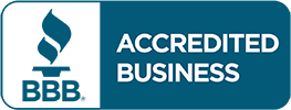 Logo Recognizing Steinberg Injury Lawyers's affiliation with BBB Accredited Business