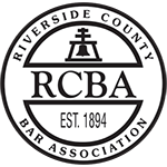 Logo Recognizing Steinberg Injury Lawyers's affiliation with the Riverside County Bar Association